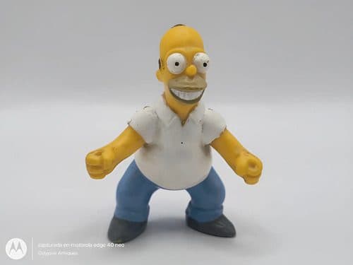 Figura Homero Los Simpsons Sonrics Cartoonmania 1994 Originl