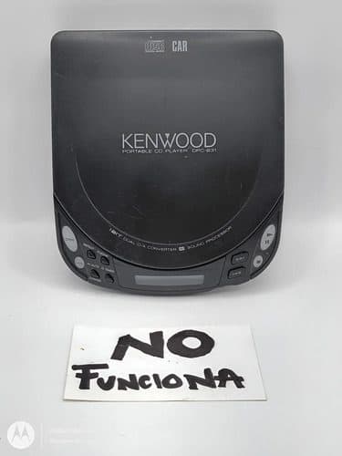 Discman Kenwood Dpc-631 Cd Player Portable Retro No Funciona Negro