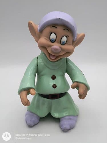 Figura Tontin Dopey Blanca Nieves Disney Mattel Vintage 90's
