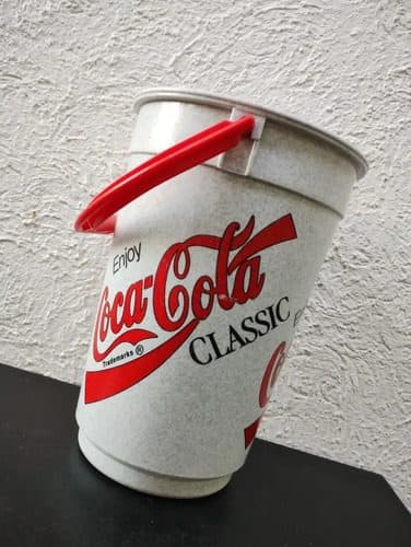 Vaso Gigante Enjoy Coca Cola Classic Coke De 6.5 Gris/rojo Gris/rojo