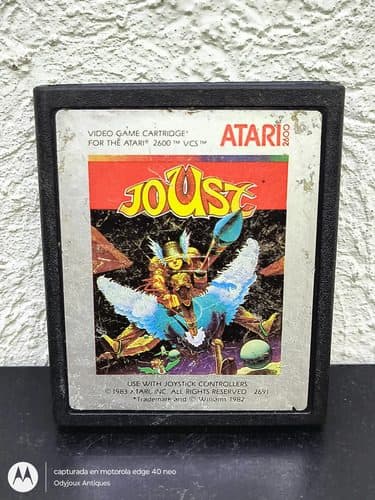 Joust Para Atari 2600 Año 1983 Funcionando Original