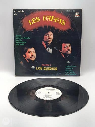 Disco Lp Acetato Los Dandys Los Mismos Volumen 2 1980 Estándar — Audio vintage, años 80s
