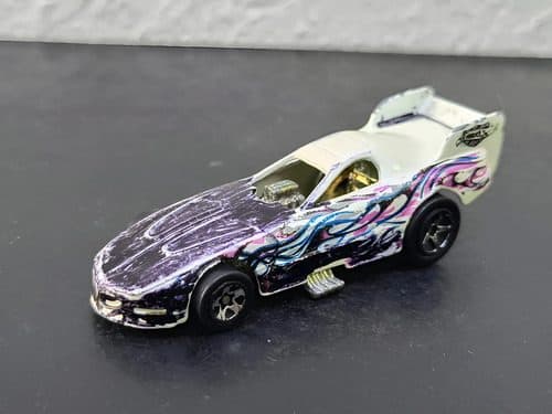 Dragster Funny Año 1977 Hot Wheels 1:64 Usado Original Blanco