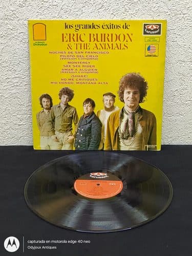 Disco Vinilo Eric Burdon & The Animals Grandes Éxitos 1964 Estándar