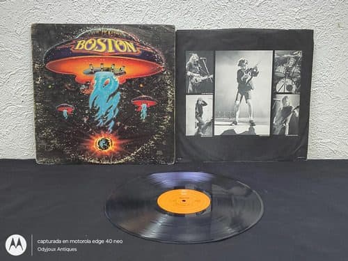 Disco Acetato Boston More Than Feeling 1976 Epic Music Usa Estándar