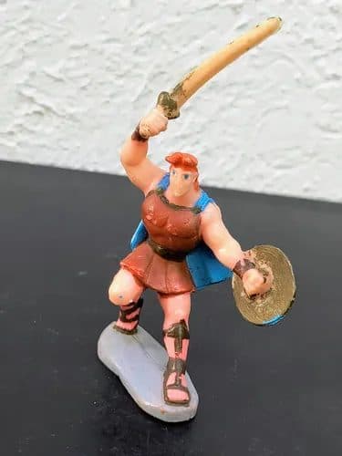 Figura Pvc/goma Hércules Disney Walt Disney 1996 — Coleccionables vintage, años 90s