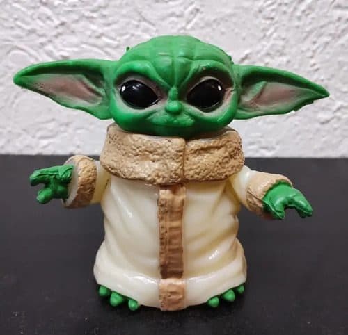 Figura Baby Yoda Star Wars Resina/plástico 9cm — Coleccionables vintage, años NOW
