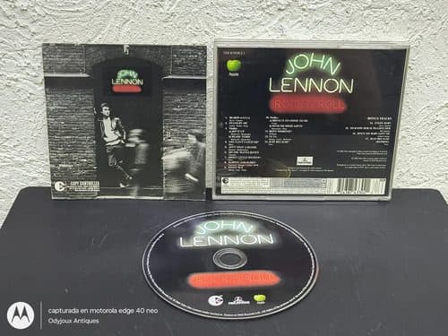 Cd Jhon Lennon - Rock 'n' Roll Remixed & Remastered Emi 2004 Estándar