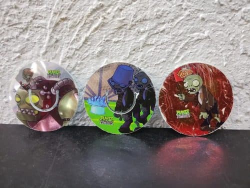 Lote Tazos Plants Vs Zombies 3-pack 2013 Original — Coleccionables vintage, años NOW