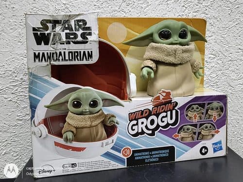 Juguete Animatronico Star Wars Hasbro Wild Ridin' Grogu