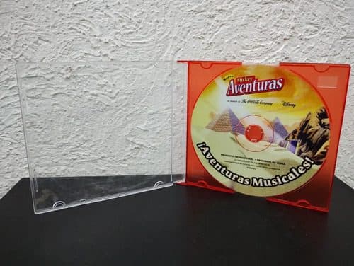 Cd Mickey-aventuras Musicales Promo Coca Cola Solo Disco Cd Promocional