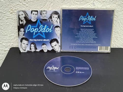 Cd Pop Idol: The Big Band Album Bmg 2002 Usa Estándar — Audio vintage, años NOW
