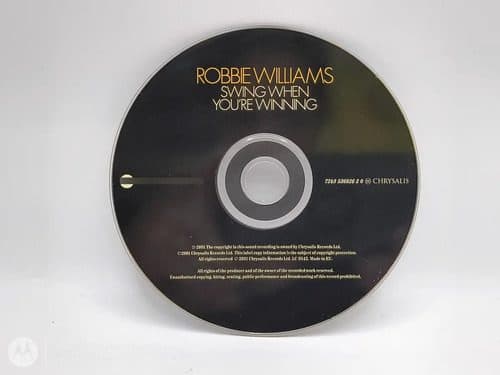 Cd Robbie Williams Swing When You're Winning 2001 Solo Disco Estándar — Audio vintage, años NOW