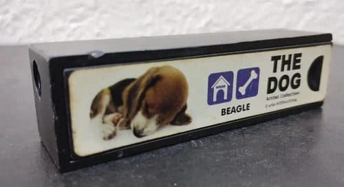 Sacapuntas Beagle The Dog Artlist Collection Gamesa — vintage México