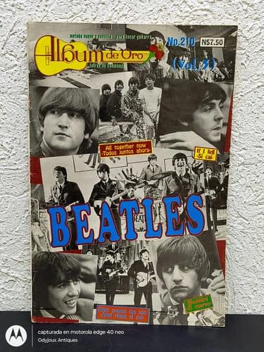 Revista Álbum De Oro #210 The Beatles Vol.3