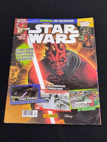 Revista Star Wars Disney Panini #04 Oct 2017 Original