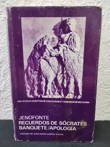 Recuerdos De Socrates. Banquete/apología Jenofonte 1993 — Coleccionables vintage, años 90s