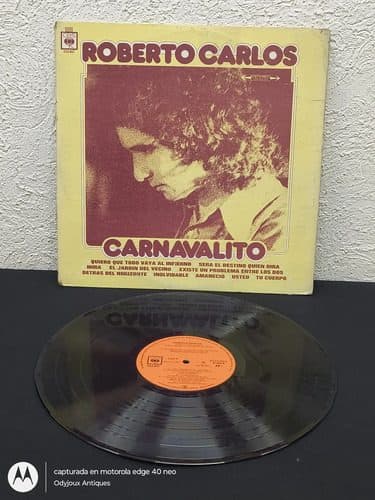 Roberto Carlos - Carnavalito Lp Vynil Vinilo 1975 Cbs Brasil