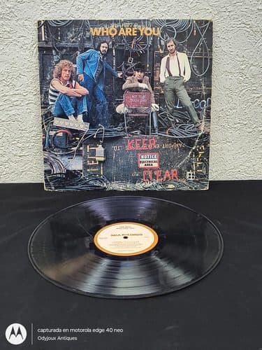 Disco Lp Acetato The Who Who Are You Mca Records 1976 Usa Estándar