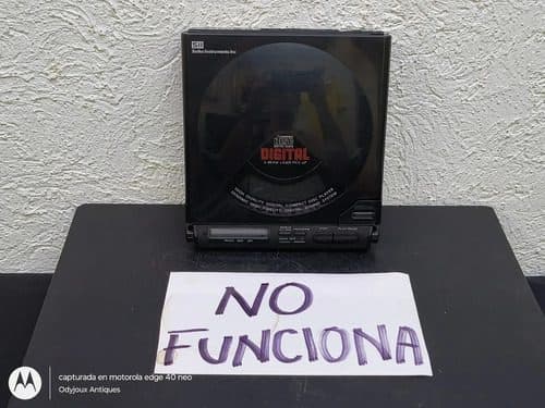 Discman Seiko Digital 3-beam Láser Pick Up Phx-50cd No Sirve Negro — Audio vintage, años 90s