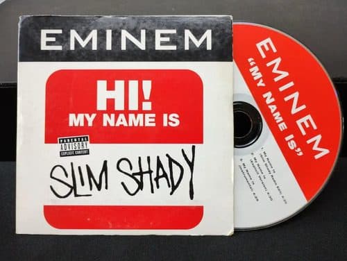 Cd Eminem - Hi! My Names Is Slim Shady Single 1999 Usa Sencillo — Audio vintage, años 90s