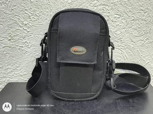Bolso Estuche Para Cámara Lowepro Z30 Con Correa Original Negro