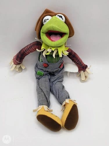 Peluche Rana Rene Espantapájaros The Muppets Mago D Oz Retro