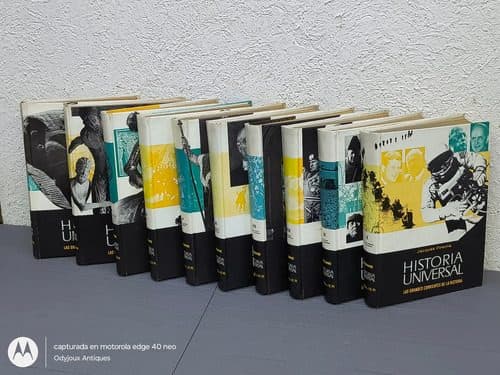 Historia Universal Jacques Pirenne Grolier 10 Tomos 1980