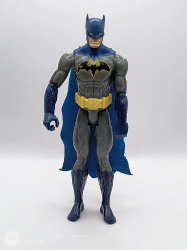 Figura Batman Dc Comics Mattel Super Hero Capa Azul 30cm