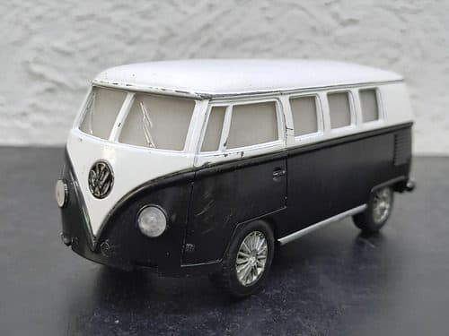 Volkswagen Classical Bus 1962 Kt5060 1:32 Kinsmart Original Negro
