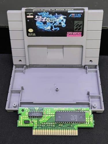 World Soccer 94: Road To Glory Snes Super Nintendo Original — Gaming vintage, años 90s