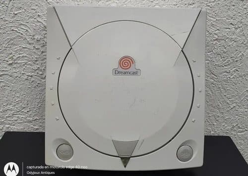 Consola Sega Dreamcast Hkt-3020 Solo Carcasa Original Usada Blanco