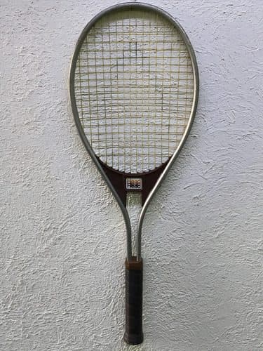 Raqueta Head Edge Vintage De Aluminio 4 1/4 Tenis Original Plateado 00