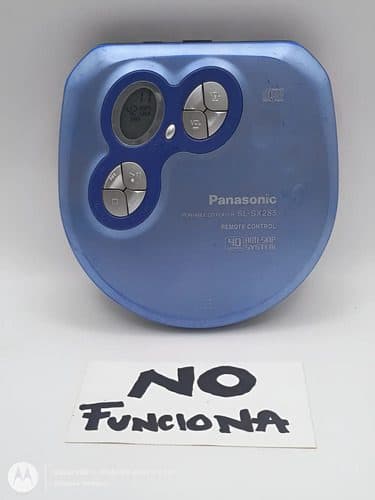 Discman Panasonic Sl-sx285 No Sirve Es Para Reparar/pzas Azul