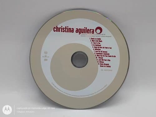 Cd Christina Aguilera Homónimo 1999 Bmg Solo Disco Original Estándar — Audio vintage, años 90s
