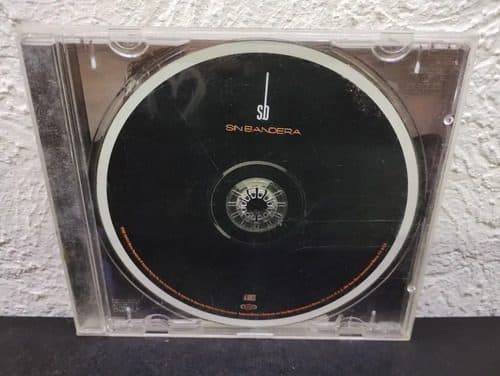 Cd Sin Bandera - Sin Bandera Solo Disco Y Caja Original Estándar