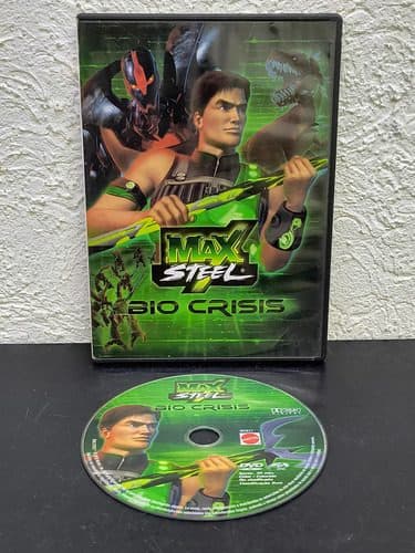 Dvd Max Steel Bio Crisis Mattel Usado Original