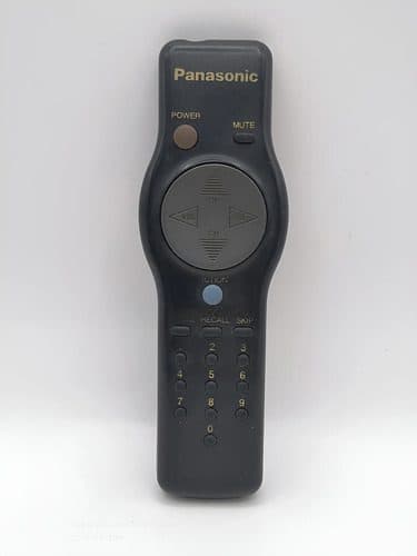 Control Remoto Para Tv Panasonic Eur501050a Vintage Original Negro