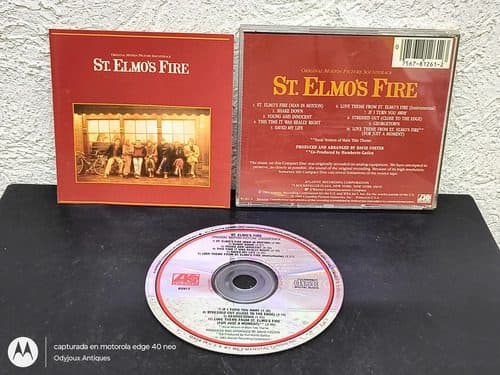 Cd Various Artists St. Elmo's Fire (original Soundtrack)1985