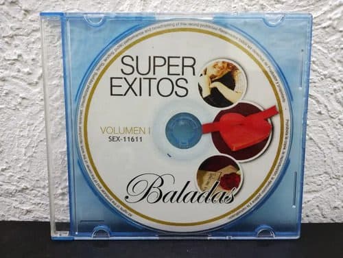 Cd Super Éxitos Volumen 1 Baladas Solo Disco Original Estándar