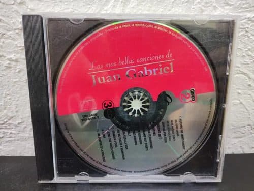 Cd Las Más Bellas Canciones De Juan Gabriel Disco 2 Original Estándar