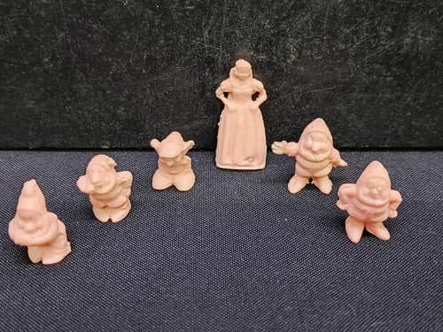 Lote Figuras Promocionales Minis De Barcel Blancanieves 80s — Coleccionables vintage, años 80s