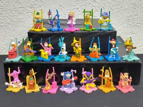 Set Figuras Rock Toons Hanna Barbera Sonrics 20pz Retro 90's — Decoración vintage, años 90s