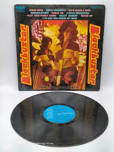 Disco Lp Acetato Blackbuster Non-stop Volumen 3 Rca 1977 Estándar