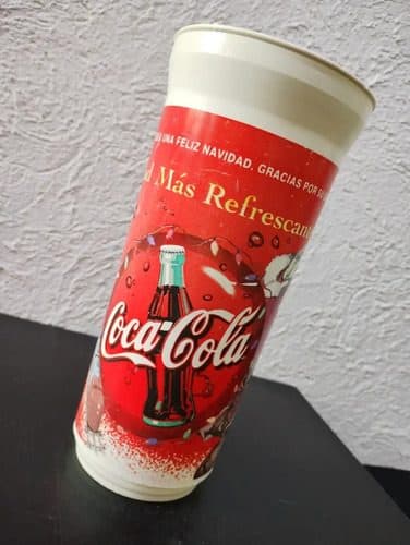 Vaso Deportivo Coca Cola Navideño Nyc Santa Claus 32oz Retro — Coleccionables vintage