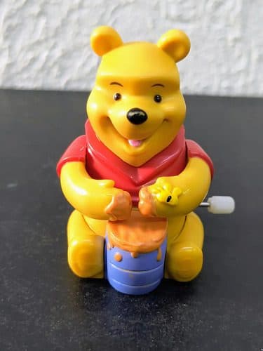Figura Winnie Pooh Vintage De Cuerda Disney Original — Coleccionables vintage