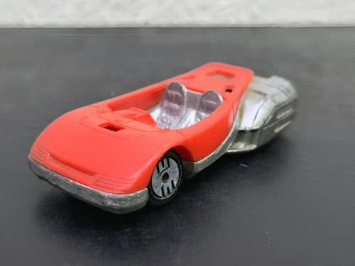 Carrito Hot Wheels Alien 1ra Edición De 1988 Malaysia Incomp Rojo Con Plateado — Coleccionables vintage, años 80s