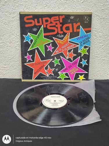 Disco Vinilo Super Star - Trigo Verde Macumba Discos Aa 1987 Estándar