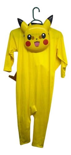 Disfraz Pokémon Pikachu Rubie's Talla Small +3 Años Año2016 Amarillo Small Pequeño — Gaming vintage, años NOW