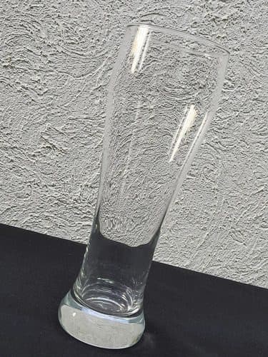 Vaso Cervecero Pilsner Vidrio Grueso 22cm 500ml Usado Transparente — Coleccionables vintage